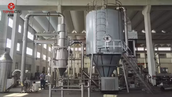 Séchoir par pulvérisation de pigments de couleur pour poudre sèche